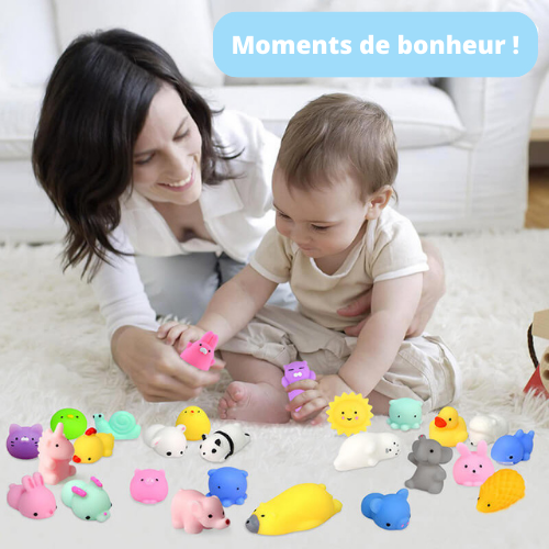 MINI-JOUETS ANTI-STRESS KAWAII (PACK DE 30)