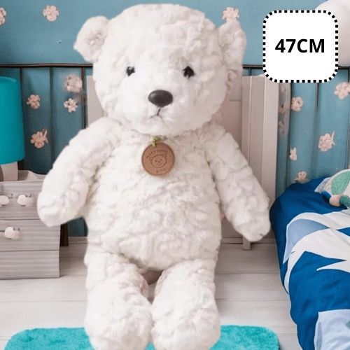 PELUCHE OURS BLANC (47CM) I TOBBY™️
